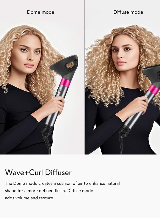 Wave+Curl Diffuser for Dyson Airwrap Styler, Upgraded Diffuser Nozzle Attachment for Dyson Airwrap HS01 HS05 HS08 for Wavy Curly or Coily Hair Type - Image 3